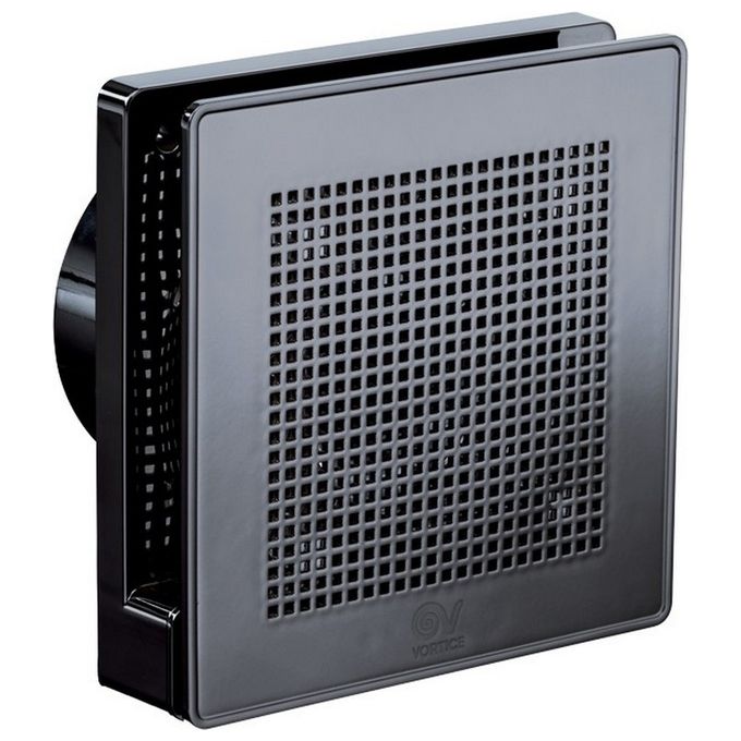Vortice Punto Evo Gold Me100-4Ll Aspiratore Da Muro-Soffitto 100X100 Oro Nero
