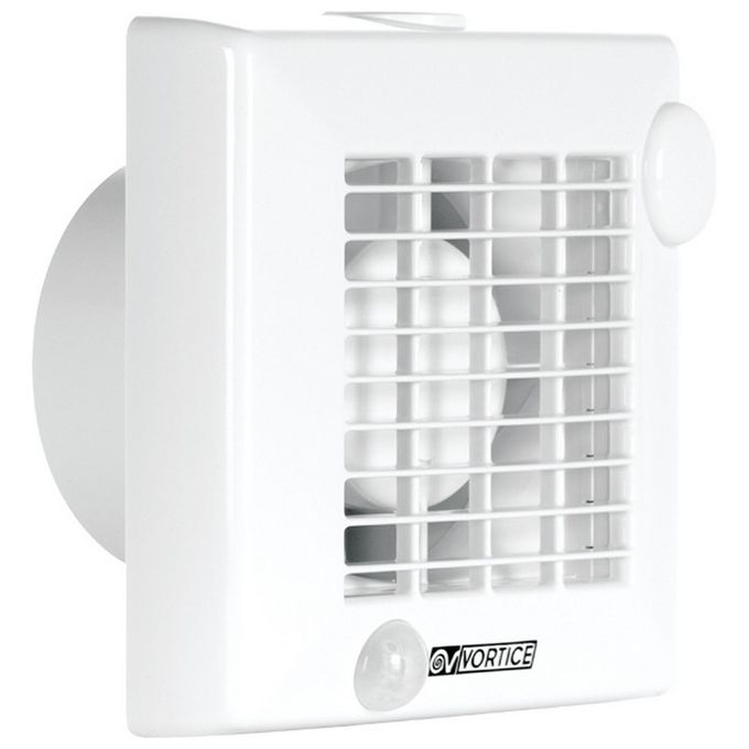 Vortice Punto M 100-4 Pirll Aspiratore Mm.100 Da Muro-Vetro Longlife Con Rilevatore Di Presenza