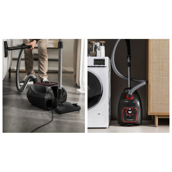 Siemens VSZ7XTRM Z 7.0 Aspirapolvere a cilindro con filtro Allergy Plus 5 L 750 W 70 dB colore Grigio talpa