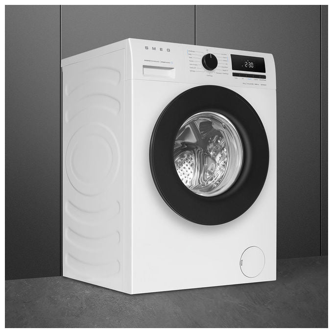 Smeg W3104A10 Lavatrice Caricamento frontale 10 Kg 1400 rpm Classe A Tecnologia Inverter Partenza ritardata (59.7x58.2x84.5 cm) colore Bianco