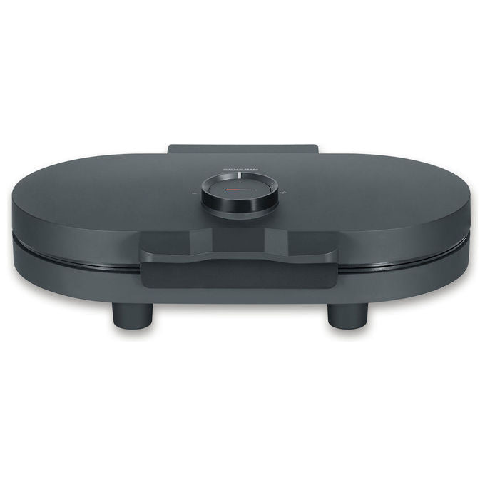 Severin WA2118 Macchina per Waffle con Potenza 1200 W e Superficie Antiaderente colore Nero