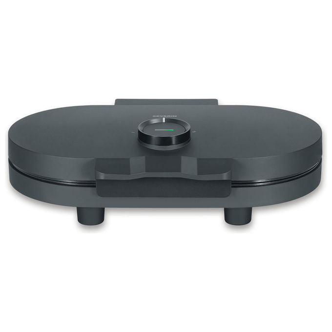 Severin WA2118 Macchina per Waffle con Potenza 1200 W e Superficie Antiaderente colore Nero