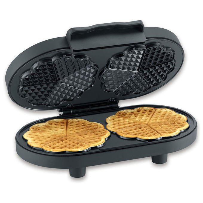 Severin WA2118 Macchina per Waffle con Potenza 1200 W e Superficie Antiaderente colore Nero