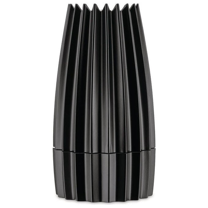 Alessi WAL03 B Grind Macinasale pepe e spezie in alluminio con meccanismo in ceramica colore Nero