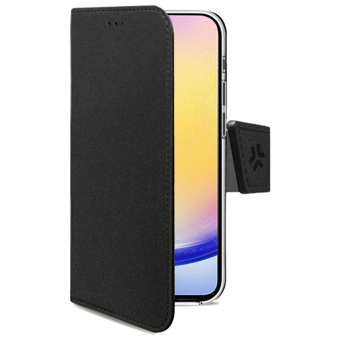 Celly Wally Custodia Portafoglio Nera per Samsung Galaxy A26 5G