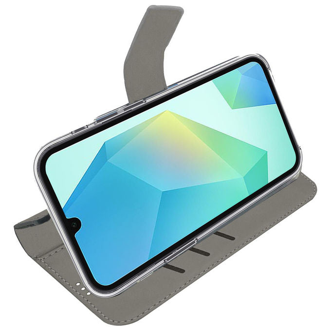 Celly Wally Custodia a Portafoglio per Samsung Galaxy A17 5G Nera