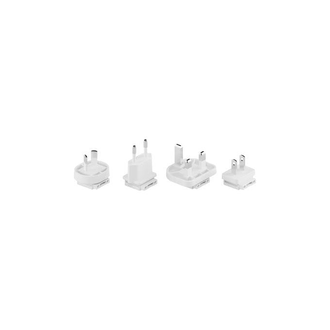 Alogic WCM3X67G Caricatore da Viaggio 67 W con USB C e USB A 2x USB-C 1x USB-A colore Grigio Bianco