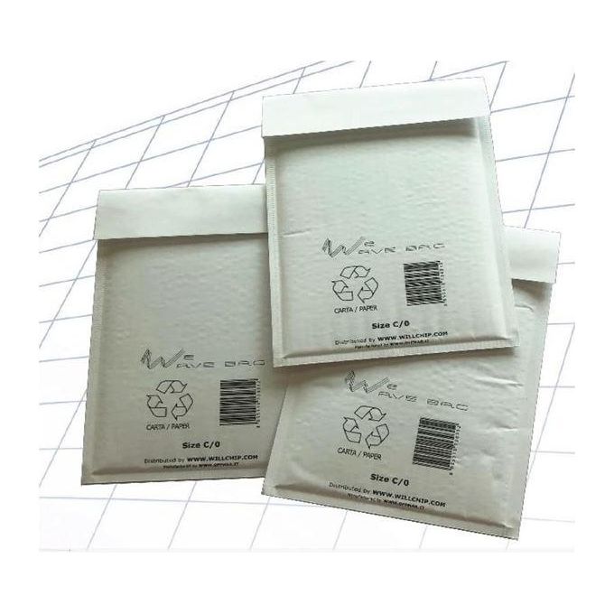 Willchip Confezione 10 Pezzi Buste Imbottite 150x215mm