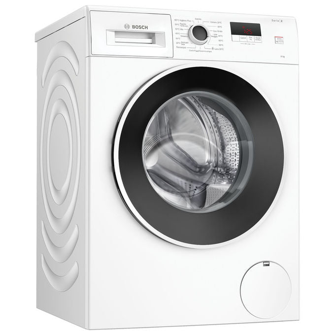 Bosch WGE03201IT Lavatrice Caricamento Frontale 8 Kg 1200 rpm Classe A Hygiene Plus (84.8x61.0x60.0 cm) colore Bianco