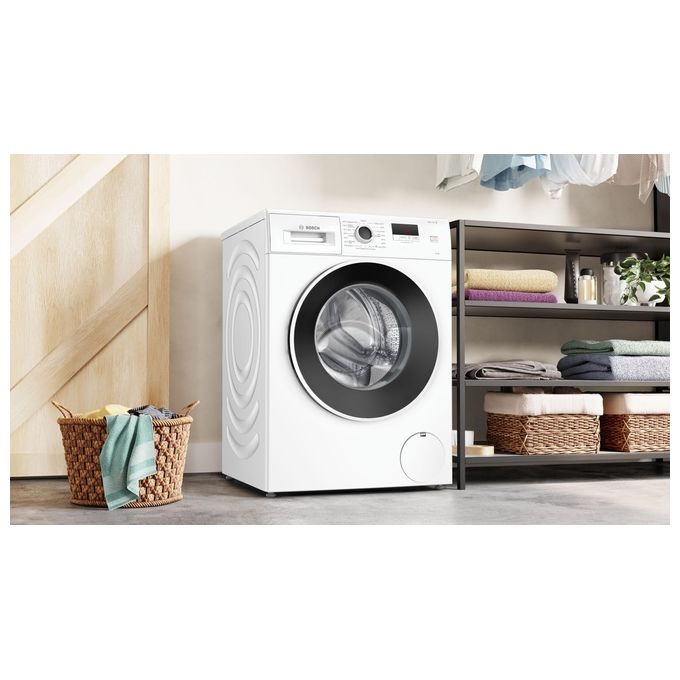 Bosch WGE03201IT Lavatrice Caricamento Frontale 8 Kg 1200 rpm Classe A Hygiene Plus (84.8x61.0x60.0 cm) colore Bianco