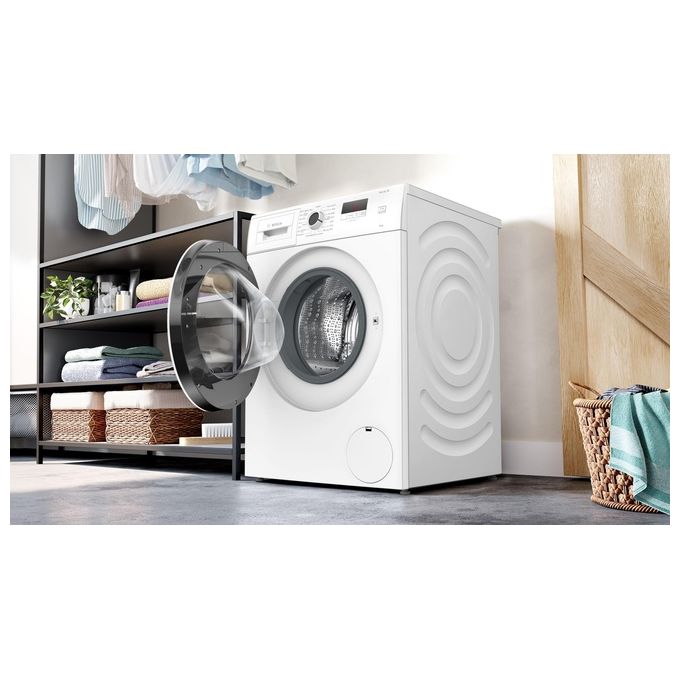 Bosch WGE03201IT Lavatrice Caricamento Frontale 8 Kg 1200 rpm Classe A Hygiene Plus (84.8x61.0x60.0 cm) colore Bianco