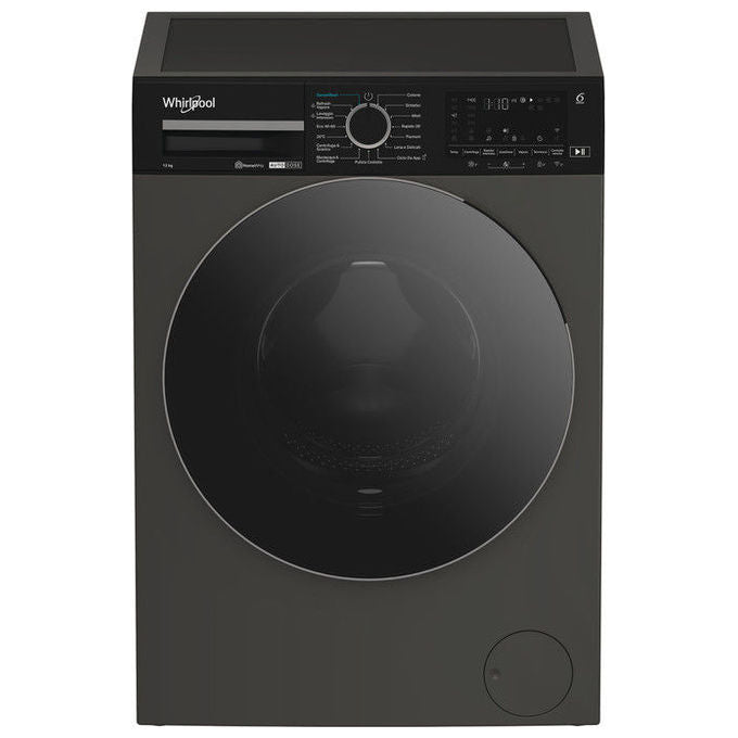 Whirlpool WPM 210G ADS IT Lavatrice Caricamento Frontale 12 Kg 1300 rpm Classe A Vapore Wi-Fi (60x63x84.5 cm) colore Grigio