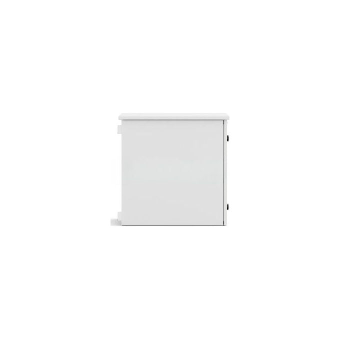 WP WPN-RWO-09604-G Serie RWO Armadio Rack Da Parete 9U 100 Kg IP55 Ventilazione Attiva con 2 Ventole colore Grigio chiaro