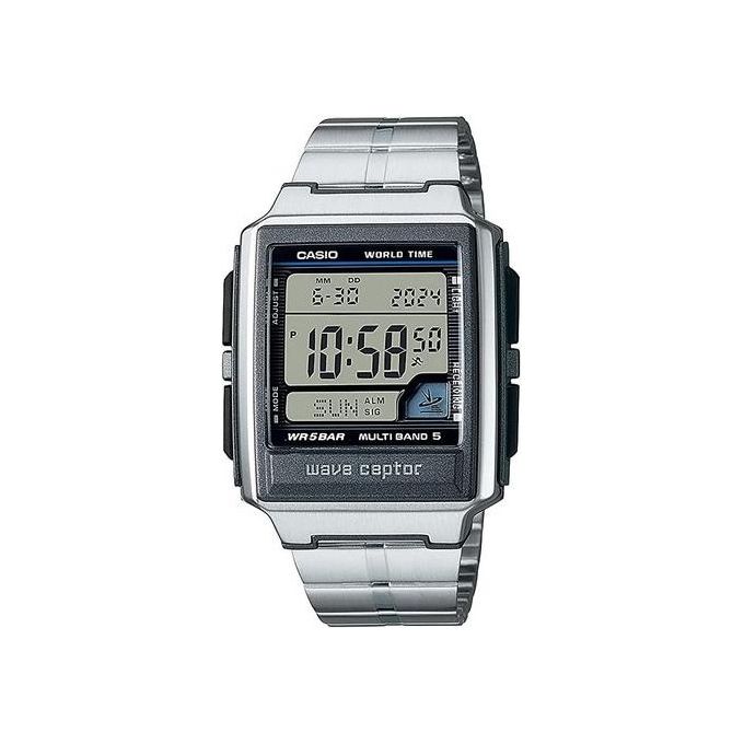 Casio Orologio Digitale Quarzo Uomini con Cinturino in Acciaio Inox