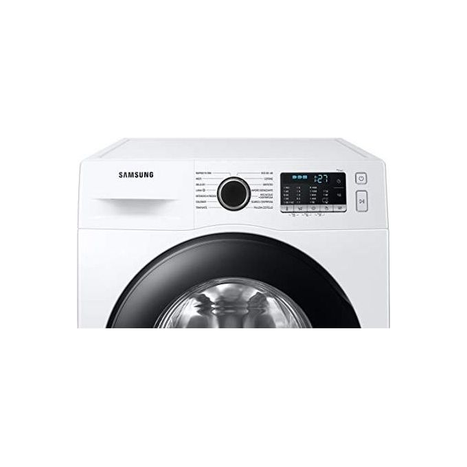 Samsung WW70TA026AE Lavatrice Carica Frontale Crystal Clean Classe energetica B Capacita' di carico 7 Kg Centrifuga 1200 giri Motore Digital Inverter Vapore Igenizzante Ecolavaggio bianco