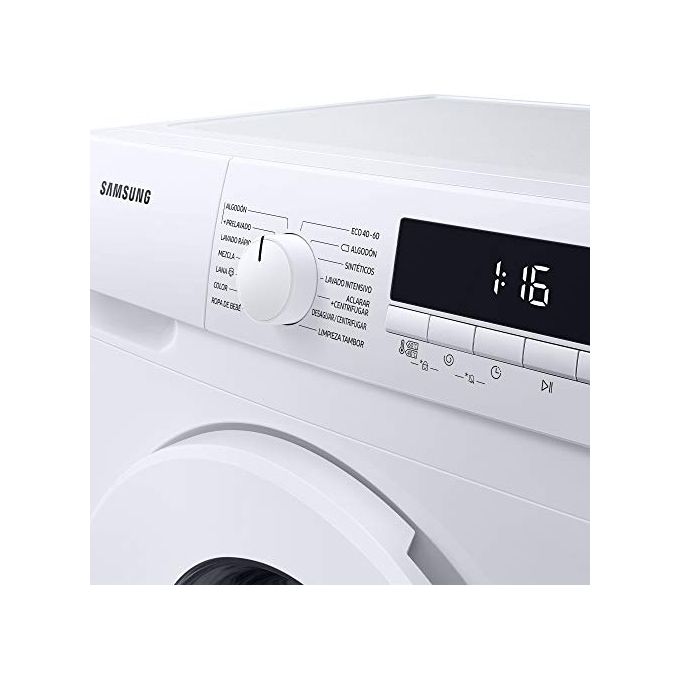Samsung WW80T304MWW Serie 3000 Lavatrice Slim Carica Frontale Classe energetica D Capacita' di carico 8 Kg Centrifuga 1400 giri Motore Digital Inverter Profondita' 46,5 cm