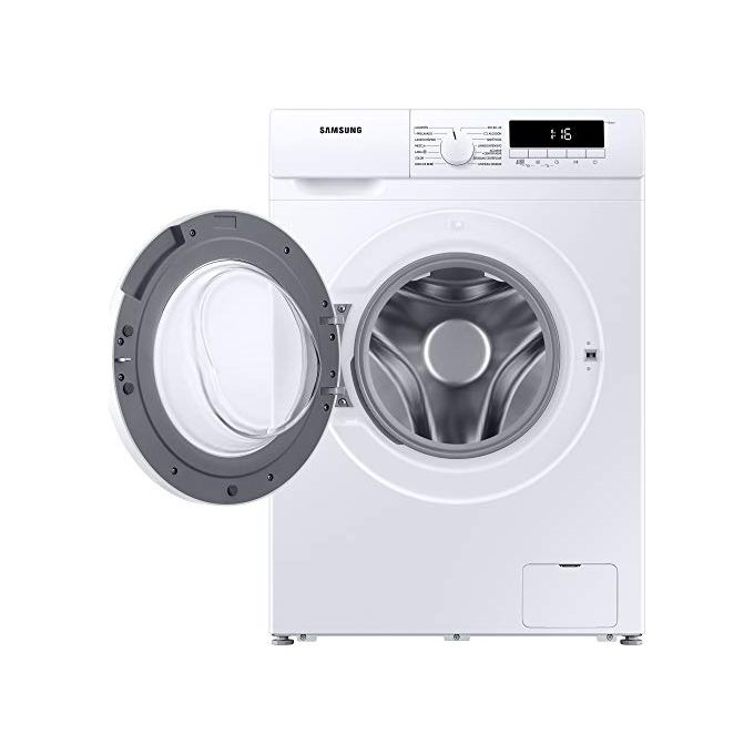 Samsung WW80T304MWW Serie 3000 Lavatrice Slim Carica Frontale Classe energetica D Capacita' di carico 8 Kg Centrifuga 1400 giri Motore Digital Inverter Profondita' 46,5 cm