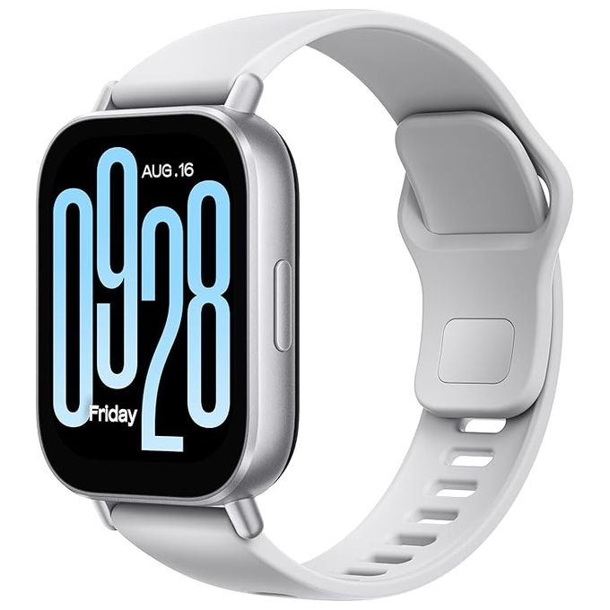 Xiaomi Redmi Watch 5 Active 49mm 2'' GPS BT Chiamate Notifiche Sport Salute Silver