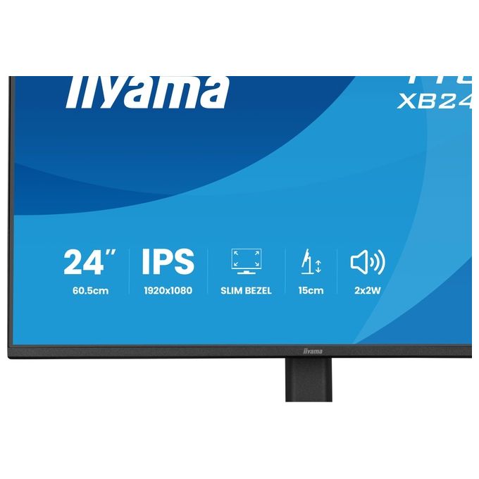Iiyama XB2491HS-B1 ProLite Monitor PC 23,8'' Full HD 1920x1080 120Hz colore Nero