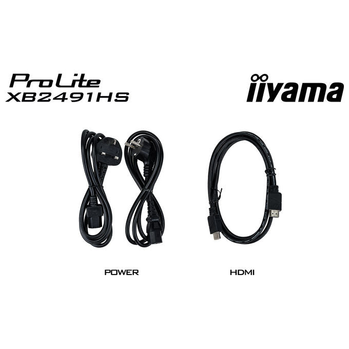 Iiyama XB2491HS-B1 ProLite Monitor PC 23,8'' Full HD 1920x1080 120Hz colore Nero