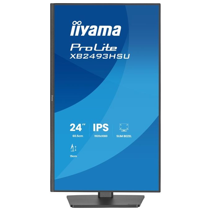 Iiyama XB2493HSU-B1 ProLite Monitor PC 60,5 cm (23.8'') Full HD 1920 x 1080 colore Nero