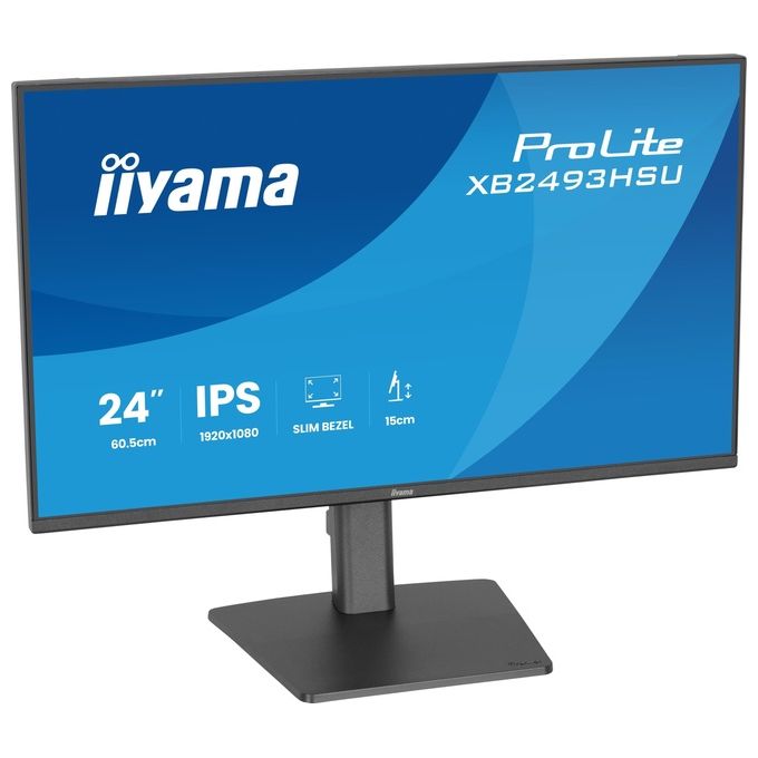 Iiyama XB2493HSU-B1 ProLite Monitor PC 60,5 cm (23.8'') Full HD 1920 x 1080 colore Nero