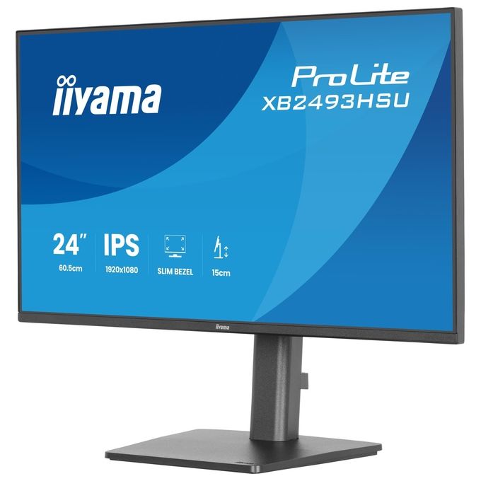 Iiyama XB2493HSU-B1 ProLite Monitor PC 60,5 cm (23.8'') Full HD 1920 x 1080 colore Nero
