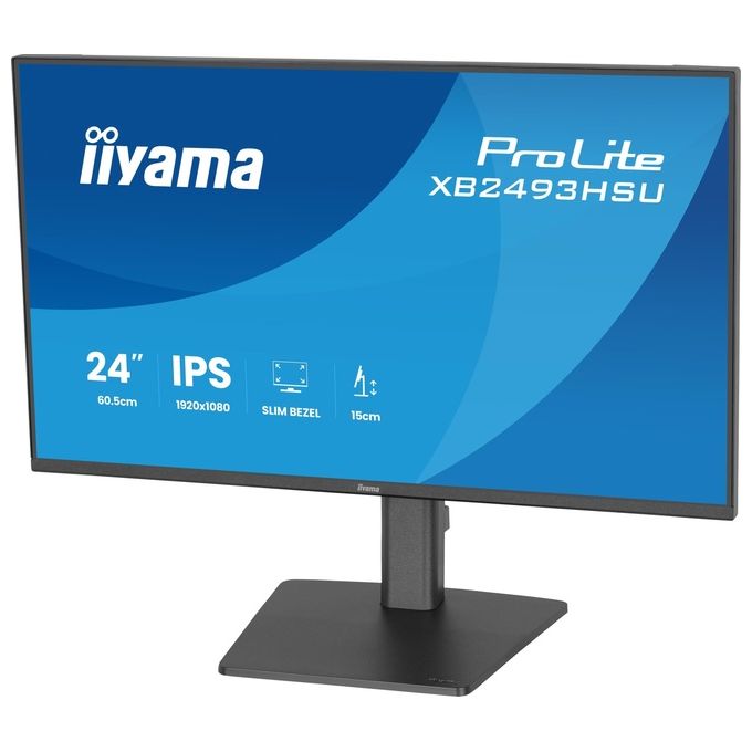 Iiyama XB2493HSU-B1 ProLite Monitor PC 60,5 cm (23.8'') Full HD 1920 x 1080 colore Nero