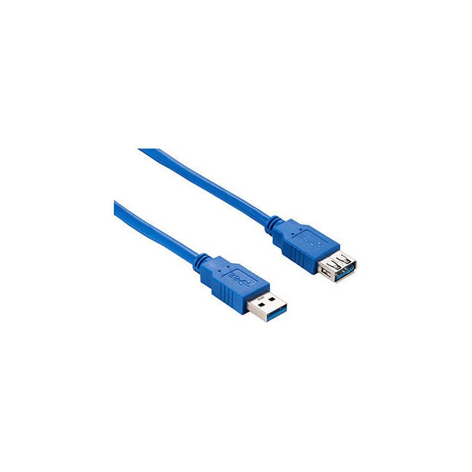 Hamlet XCU3A-MF30 Cavo Prolunga USB 3.0 Maschio Femmina 3 m Blu