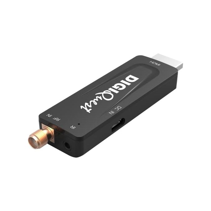 Digiquest Decoder Digitale Terrestre XO Stick DVB-T2 Nero