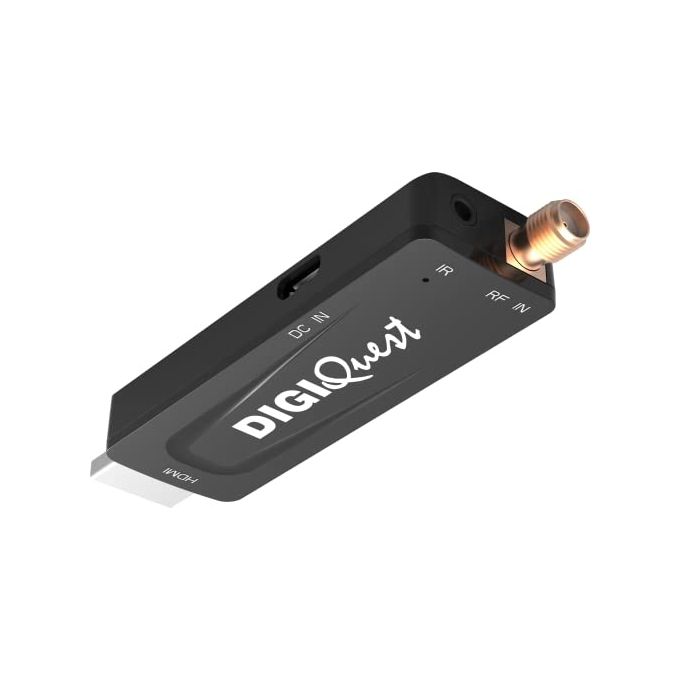Digiquest Decoder Digitale Terrestre XO Stick DVB-T2 Nero