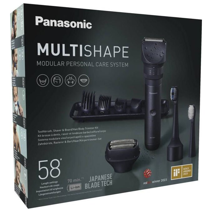 Panasonic XSHAPE TRAVEL X-Shape Travel Rasoio elettrico 58 livelli di taglio autonomia 70 min colore Blu