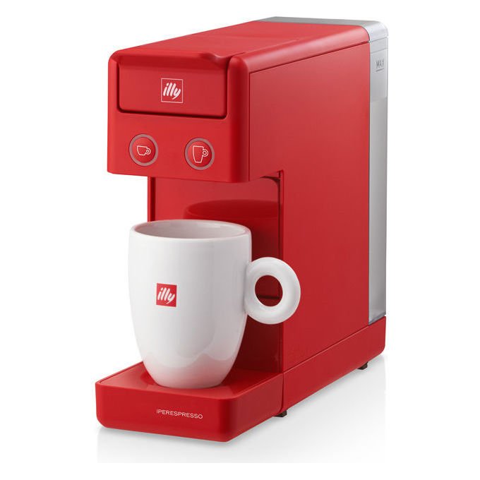 Illy IPERESPRESSO Y3.3 Macchina da caffe' a capsule 0.75 L 19 bar 1250 W colore Rosso