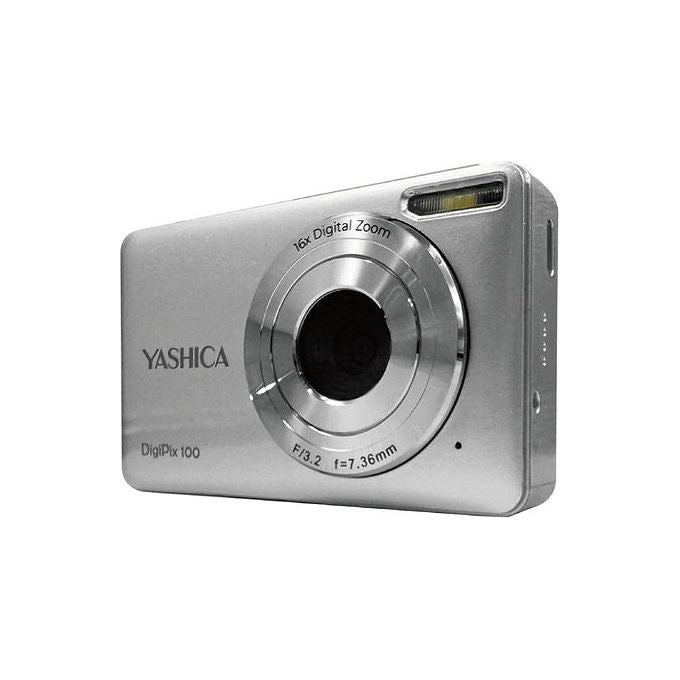 Yashica YAS-DG100P-SV DigiPix 100 Fotocamera compatta 44 MP Zoom digitale 16x Schermo 6,1 cm Argento