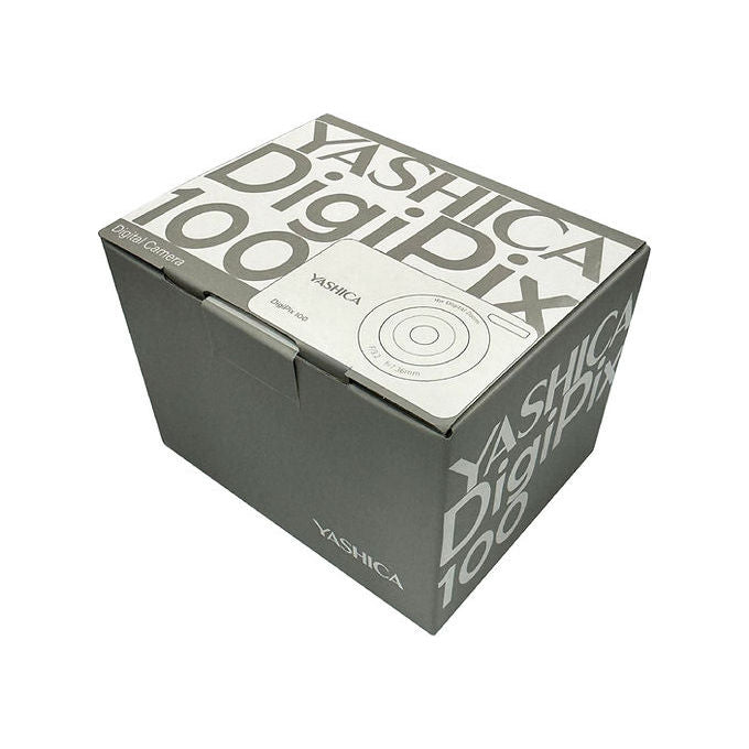 Yashica YAS-DG100P-SV DigiPix 100 Fotocamera compatta 44 MP Zoom digitale 16x Schermo 6,1 cm Argento