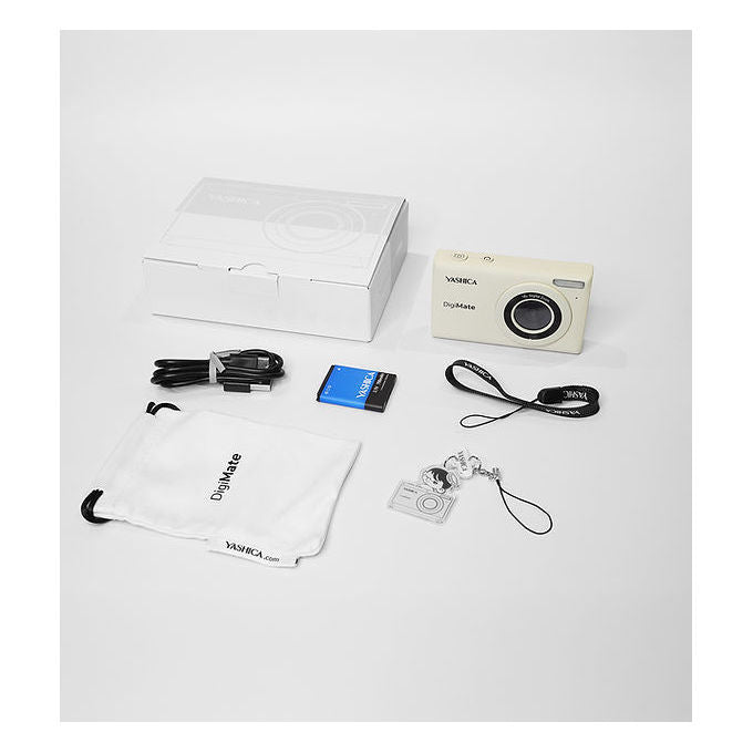 Yashica DIGIMATE CMOS Fotocamera compatta 64 MP 2 7 pollici TFT LED integrato colore Bianco
