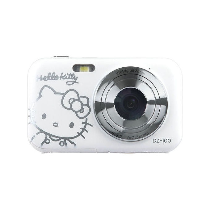 Yashica YAS-DZ10HK-WH DZ-100 Fotocamera compatta 44 MP Zoom digitale 16x Schermo 2.4'' colore Bianco
