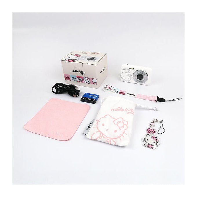 Yashica YAS-DZ10HK-WH DZ-100 Fotocamera compatta 44 MP Zoom digitale 16x Schermo 2.4'' colore Bianco