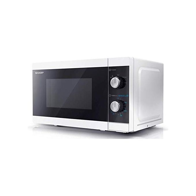 Sharp YC-MS01EW Forno a Microonde Capacita' 20 Litri Potenza 800W Controllo Meccanico Bianco