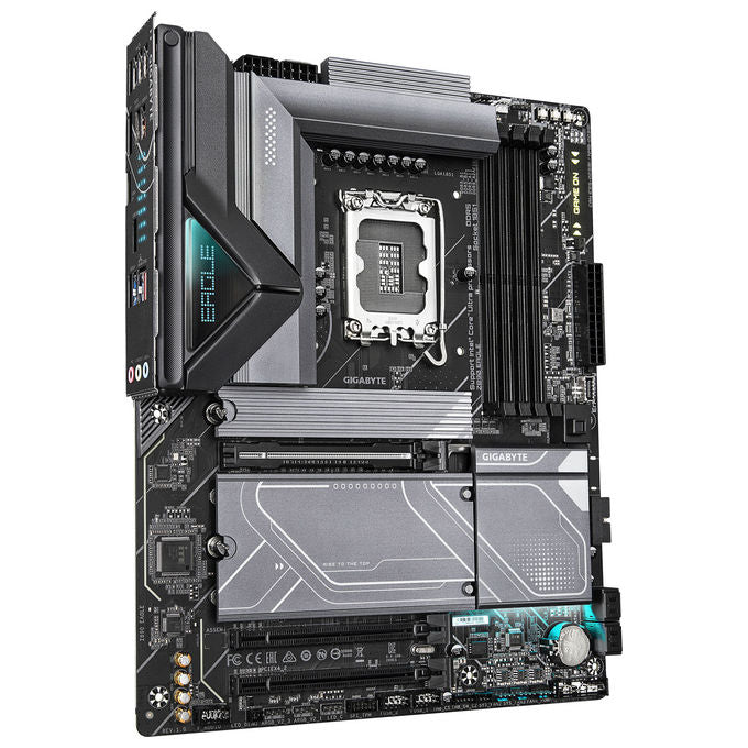 Gigabyte Z890 EAGLE Scheda Madre Supporta CPU Intel Core Ultra Serie 2 VRM 14+1+2 Fasi DDR5 fino a 8800MHz OC PCIe 5.0 M.2 USB4 LAN 2.5GbE ATX colore Nero