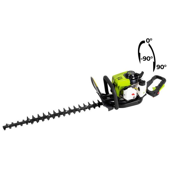 Zipper ZI-BHS2600 Benzinheckenschere Tagliasiepi a Scoppio 700 W 2-Tempi 600 mm colore Nero