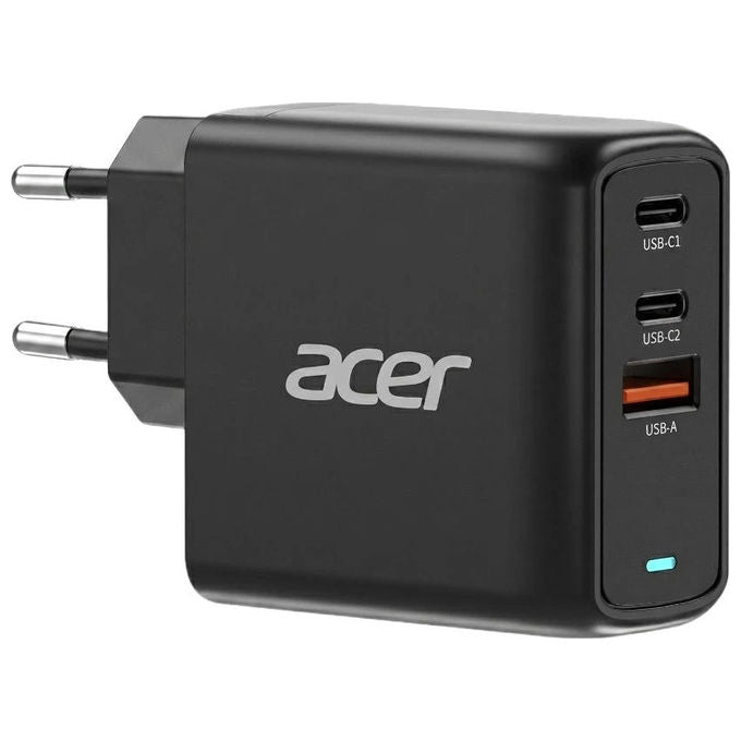 Acer ZL.ADTCC.00J Caricabatterie Interno Universale con Ricarica Rapida Power Delivery 2 Porte USB-C 1 USB-A 100 W Cavo 2 m colore Nero