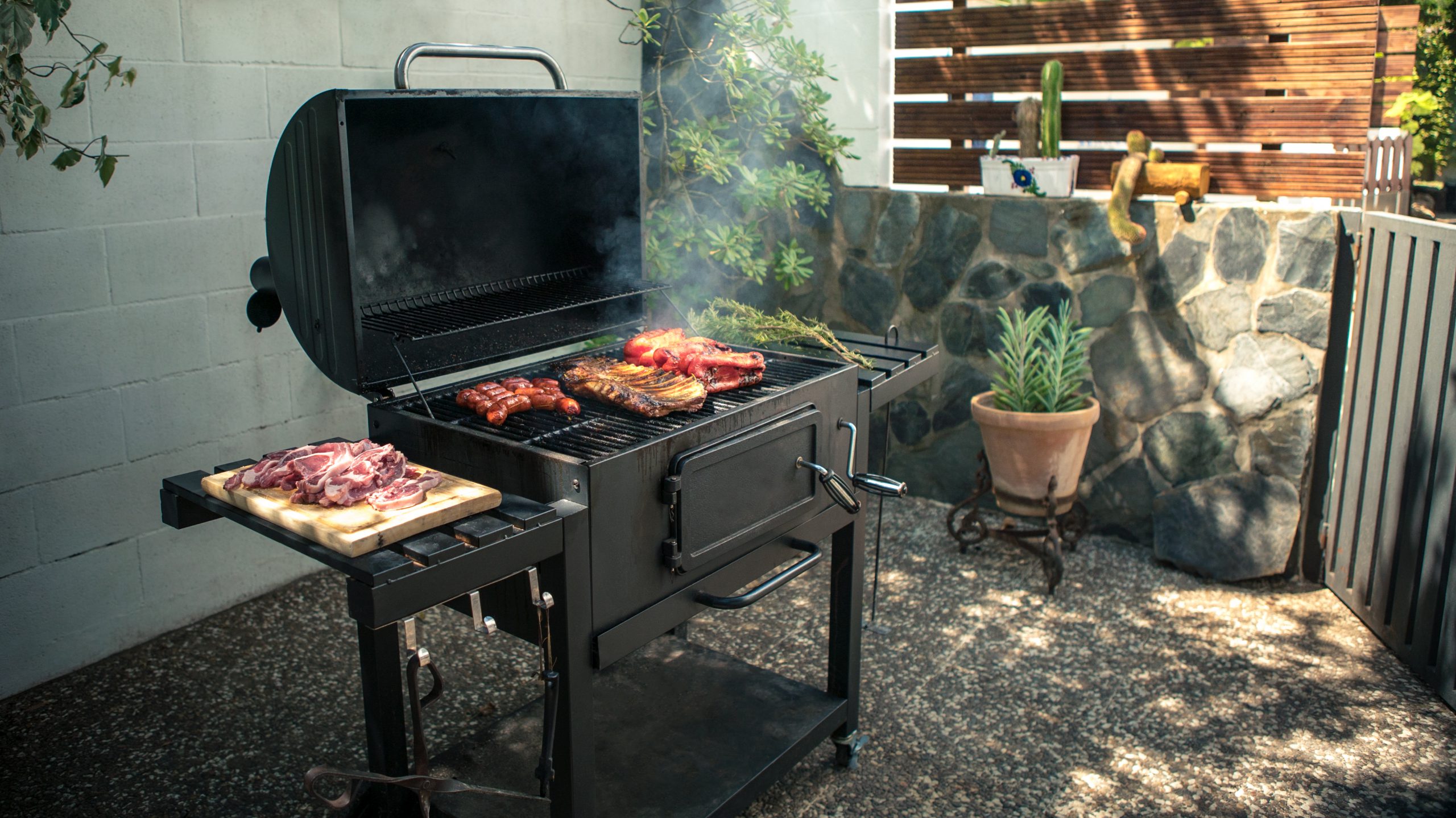 barbecue da giardino