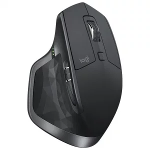 Logitech MX Master 2S Mouse Wireless - Utilizzo su qualsiasi superficie, scorrimento iperveloce, ergonomico, ricaricabile, controllo fino a 3 computer Apple Mac e Windows (Bluetooth/USB) - Grigio 