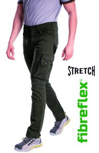 Vigor-Blinky Pantaloni Rica Lewis Jeans Jobc1 Tasconi Cotone Verde Taglia 54 