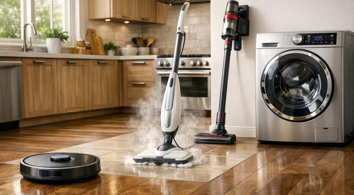 Grandi pulizie di fine anno: gli elettrodomestici che ti facilitano il lavoro