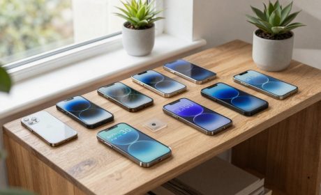 Smartphone mid-range con scritta sotto i 300 su schermo