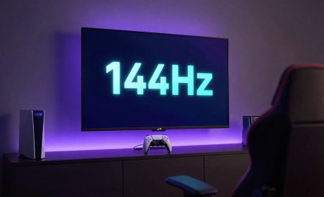 TV Mini LED gaming PS5 con 144Hz su schermo
